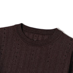 Load image into Gallery viewer, Women's Custom Brown Round Neck Long Sleeve Knit Dress | OEM/ODM Knitwear Manufacturer