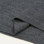 Load image into Gallery viewer, Gray Off Shoulder Long Sleeve Knit Dress Wool