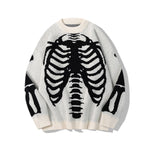 Load image into Gallery viewer, Couple ins trendy brand skull design young and handsome male and female long-sleeved personalized sweater OEM/ODM mass customization