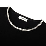 Load image into Gallery viewer, Women's Custom Black Round Neck Sleeveless Knit Vest & Skirt Set | OEM/ODM Knitwear Manufacturer