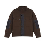 Load image into Gallery viewer, Men's Dark Khaki Cotton Button-Up Jacket | Factory Direct Wholesale