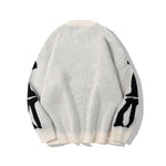 Load image into Gallery viewer, Couple ins trendy brand skull design young and handsome male and female long-sleeved personalized sweater OEM/ODM mass customization