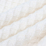 Load image into Gallery viewer, Women's Custom White Round Neck Long Sleeve Knit Cardigan | OEM/ODM Knitwear Manufacturer