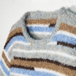 Load image into Gallery viewer, Women's Color Block Wool Round Neck Pullover Sweater | Factory Direct Wholesale