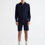 Load image into Gallery viewer, Cashmere Hoodie Men's Comfortable Knitted Extra Long Pajama Set Winter Homewear Pajamas Long Sleeve Knitted Cardigan Sweater OEM/ODM Customization