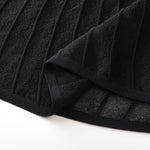 Load image into Gallery viewer, Black Round Neck Sleeveless Knit Skirt