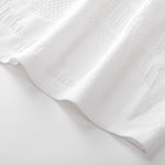 Load image into Gallery viewer, White Round Neck Long Sleeve Midi Length