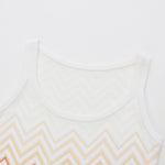 Load image into Gallery viewer, Women's Custom White Sleeveless Knit Top