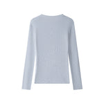 Load image into Gallery viewer, V Neck Long Sleeve Knit Sweater Wool
