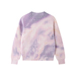 Load image into Gallery viewer, Purple Round Neck Long Sleeve Sweater Wool