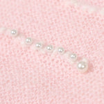 Load image into Gallery viewer, Women's Custom Pink Round Neck Long Sleeve Alpaca Knit Sweater | OEM/ODM Knitwear Manufacturer