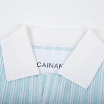 Load image into Gallery viewer, Men's Multicolor Cotton Polo Collar Short Sleeve T-Shirt