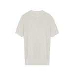 Load image into Gallery viewer, Women's Custom White Lapel Short Sleeve Tencel Top | OEM Wholesale