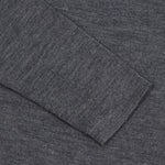 Load image into Gallery viewer, Gray Off Shoulder Long Sleeve Knit Dress Wool