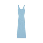 Load image into Gallery viewer, Women's Custom Yellow V-Neck Sleeveless Knit Dress | OEM/ODM Knitwear Manufacturer