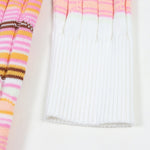 Load image into Gallery viewer, Women's Custom Pink Polo Collar Long Sleeve Tencel Knit Sweater