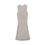 Load image into Gallery viewer, Round Neck Sleeveless Knit Dress