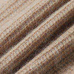 Load image into Gallery viewer, Brown Round Neck Long Sleeve Knit Cardigan Wool