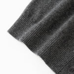 Load image into Gallery viewer, Women's Custom Gray Round Neck Long Sleeve Wool Knit Cardigan | OEM/ODM Knitwear Manufacturer