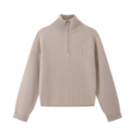 Load image into Gallery viewer, High Neck Long Sleeve Sweater Wool