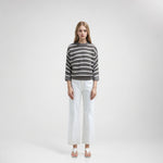 Load image into Gallery viewer, Women's Custom Round Neck Long Sleeve Knit Sweater | OEM Wholesale