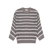 Women's Custom Round Neck Long Sleeve Knit Sweater | OEM Wholesale