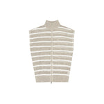 Load image into Gallery viewer, Women's Custom High Neck Sleeveless Cotton Knit Sweater | OEM Wholesale