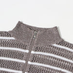 Load image into Gallery viewer, Women's Custom High Neck Sleeveless Cotton Knit Sweater | OEM Wholesale