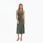 Load image into Gallery viewer, Round Neck Sleeveless Knit Dress
