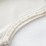 Load image into Gallery viewer, Women's Custom White Round Neck Sleeveless Knit Dress | OEM/ODM Knitwear Manufacturer