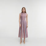 Load image into Gallery viewer, Women's Custom Round Neck Sleeveless Knit Dress