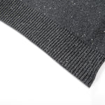 Load image into Gallery viewer, Women's Custom Black High Neck Long Sleeve Cashmere Knit Sweater | OEM/ODM Knitwear Manufacturer
