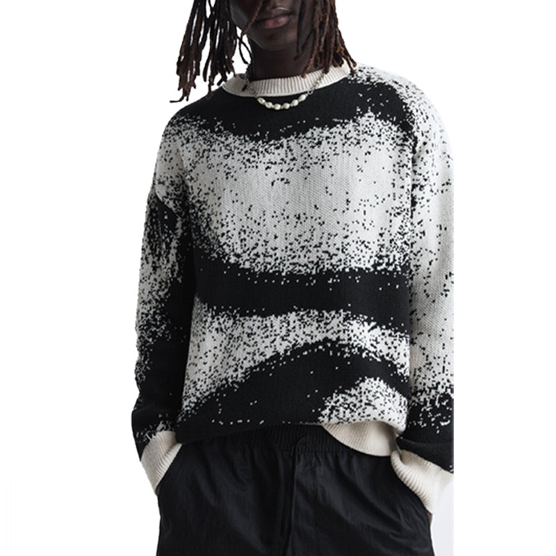 Men's Long Sleeve Cotton Sweater | Comfortable Casual Pullover