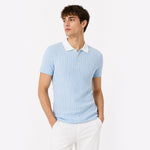 Load image into Gallery viewer, Men's Multicolor Cotton Polo Collar Short Sleeve T-Shirt