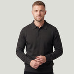 Load image into Gallery viewer, Style 128Men’s – Long Sleeve Knit Polo Sweater Wholesale Factory Direct
