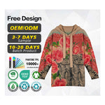 Load image into Gallery viewer, Women's Floral Pattern Wool Pullover Sweater | Factory Direct Wholesale