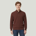 Load image into Gallery viewer, Style 123Men’s – Mock Neck Button Knit Sweater Wholesale Factory Direct