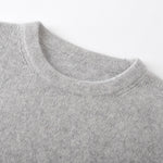 Load image into Gallery viewer, Round Neck Knit Sweater Wool