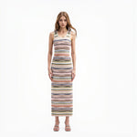 Load image into Gallery viewer, Women's Round Neck Sleeveless Knit Dress