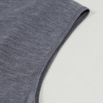 Load image into Gallery viewer, Women's Custom Gray Round Neck Sleeveless Wool Knit Vest | OEM/ODM Knitwear Manufacturer