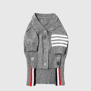 Classic Button-Up Knit Pet Cardigan | Private Label & OEM Ready