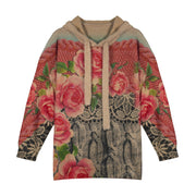 Women's Floral Pattern Wool Pullover Sweater | Factory Direct Wholesale