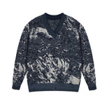 Load image into Gallery viewer, Men's Black V-Neck Long Sleeve Knit Sweater | Factory Direct Wholesale