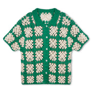 Men's Green V-Neck Polo T-Shirt | Factory Direct Wholesale