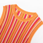 Load image into Gallery viewer, Round Neck Sleeveless Knit Dress