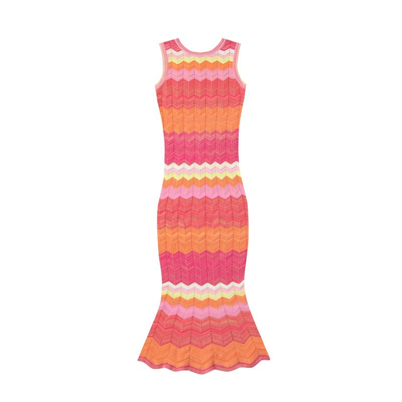 Round Neck Sleeveless