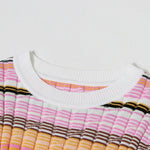 Load image into Gallery viewer, Women's Round Neck Short Sleeve Tencel Knit Sweater
