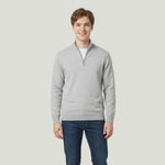 Load image into Gallery viewer, Style 122Men’s – Quarter Zip Knit Sweater Wholesale Factory Direct