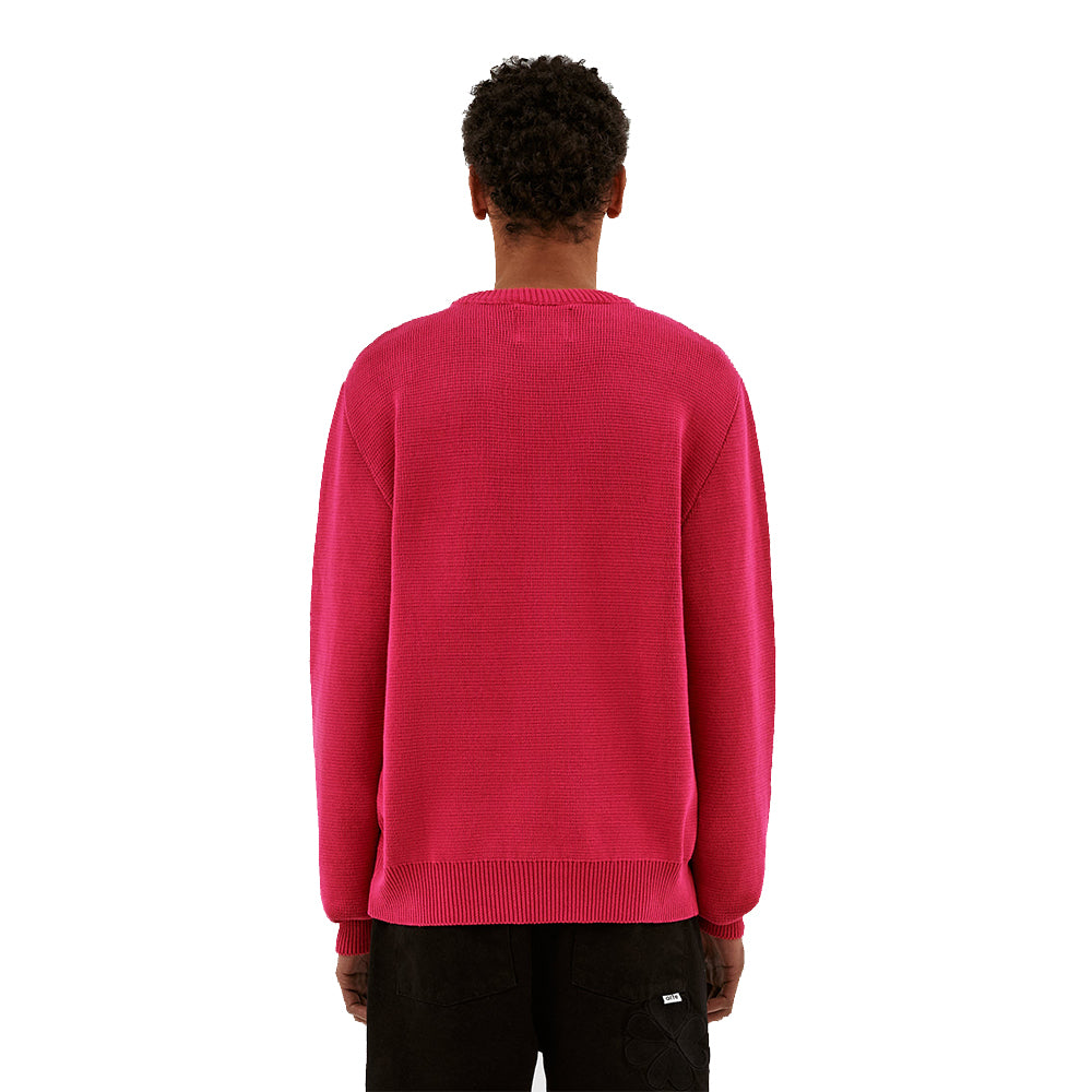 Men's Kobe Little Dancer Sweater Round Neck Pullover Long Sleeve Pink Sweater OEM/ODM Customization