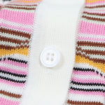 Load image into Gallery viewer, Women's Custom Pink Polo Collar Long Sleeve Tencel Knit Sweater